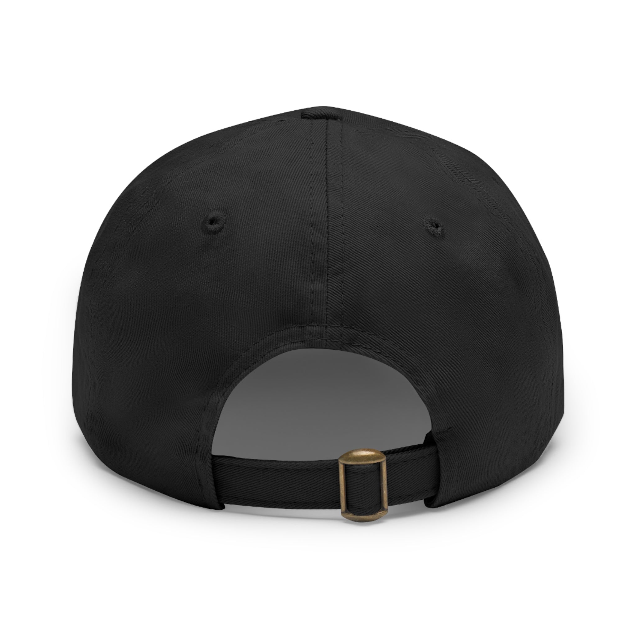 New Kingromani Leather Patch Dad Hat