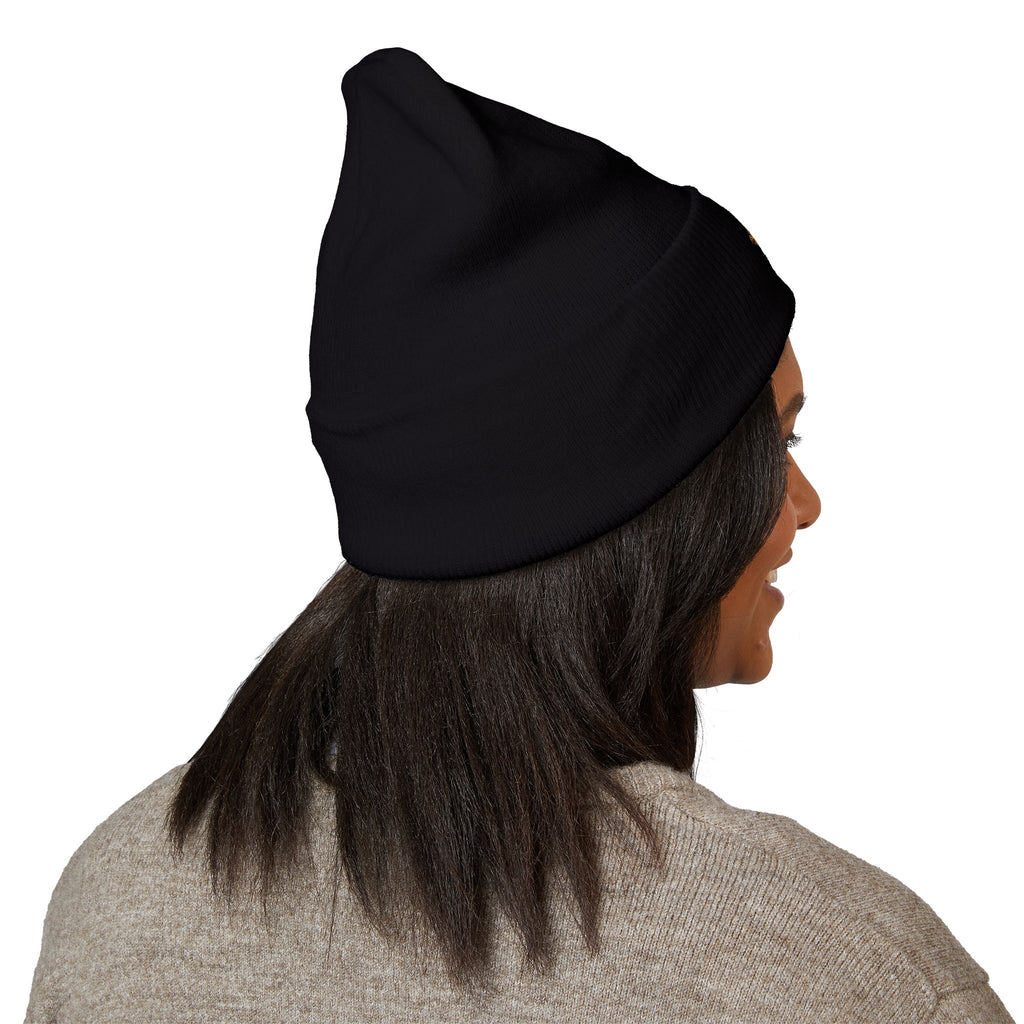 “See What You See” Kingromani Embroidered Cuffed Beanie