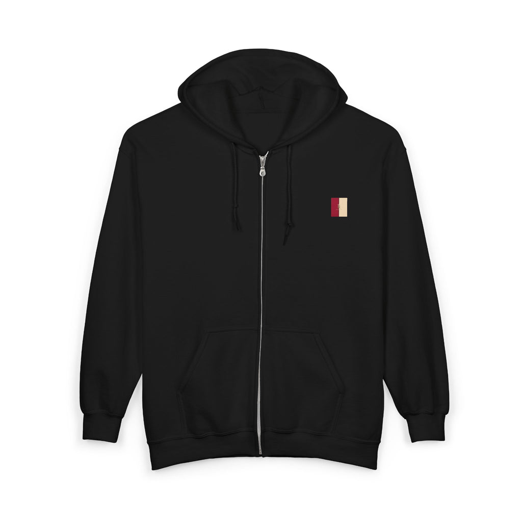 Kingromani Zip Hoodie, Unisex Lightweight Sweatshirt, Versatile Outerwear for Comfort, Perfect for Casual Wear, Gifts