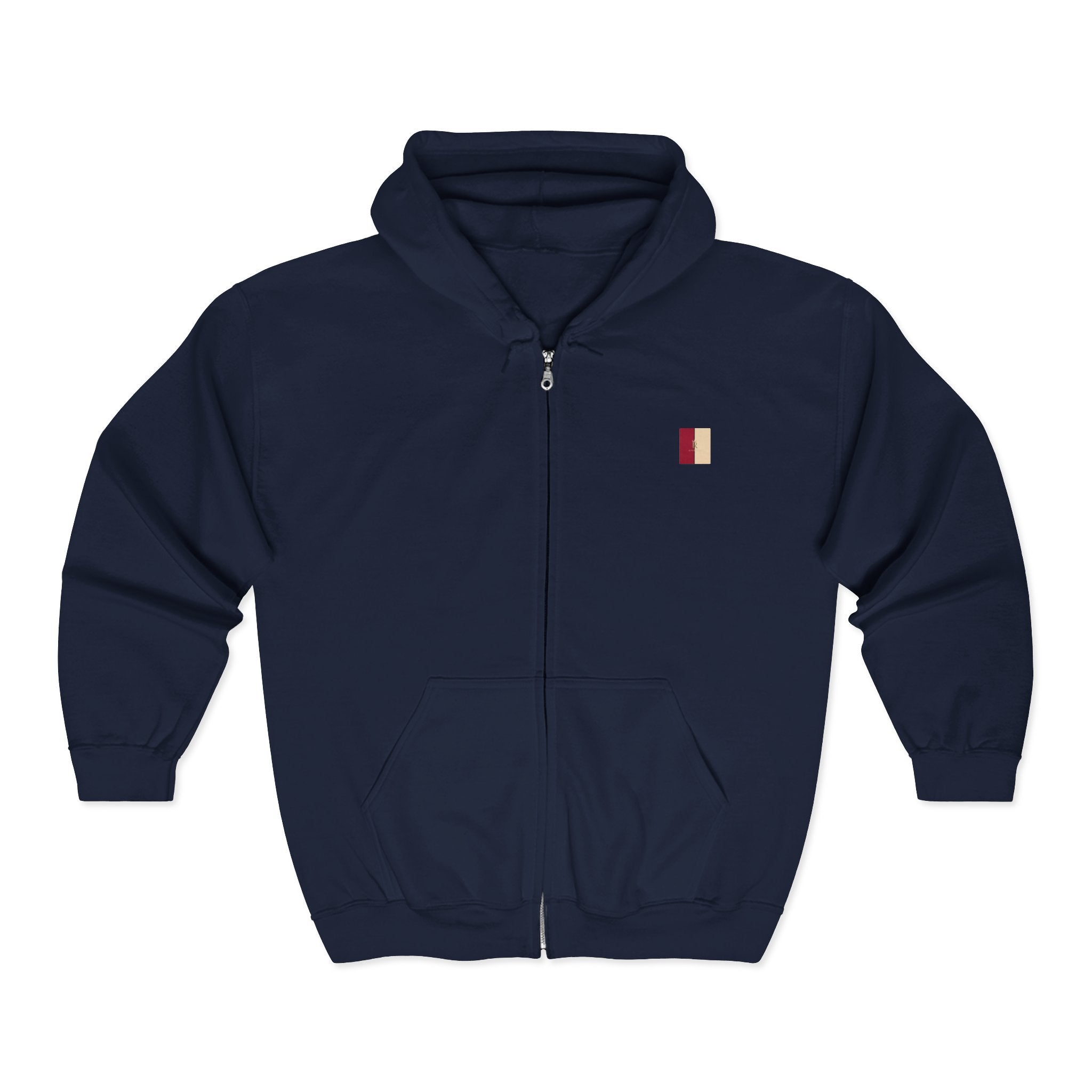 Kingromani Zip Hoodie, Unisex Lightweight Sweatshirt, Versatile Outerwear for Comfort, Perfect for Casual Wear, Gifts