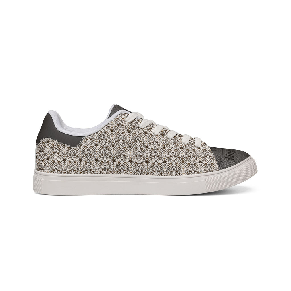 Kingromani Leather Sneakers — Men’s Low-Top Designer Shoes