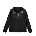 Kingromani Pirate Skull Windbreaker Jacket — 'King of the Sea' Graphic Full-Zip