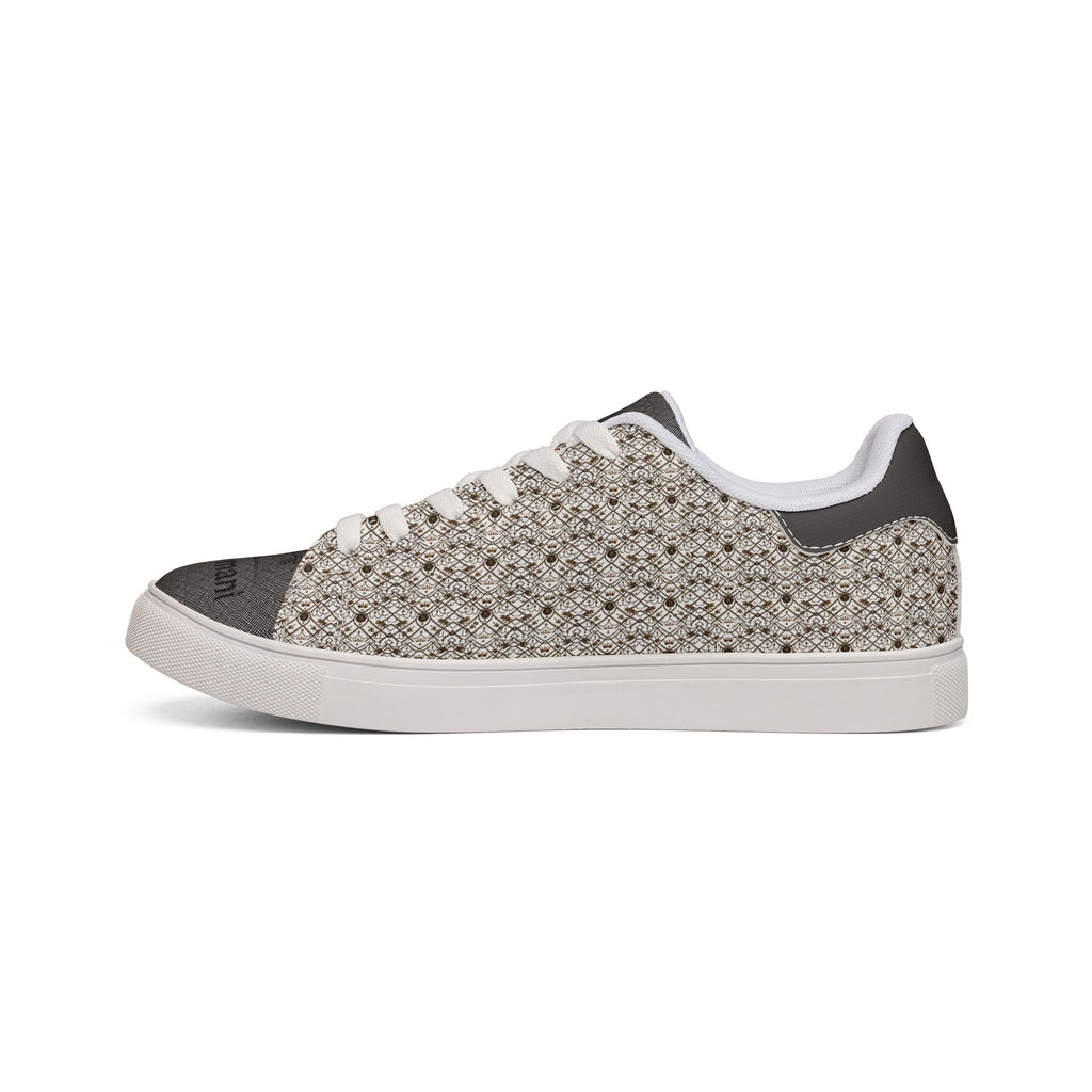 Kingromani Leather Sneakers — Men’s Low-Top Designer Shoes