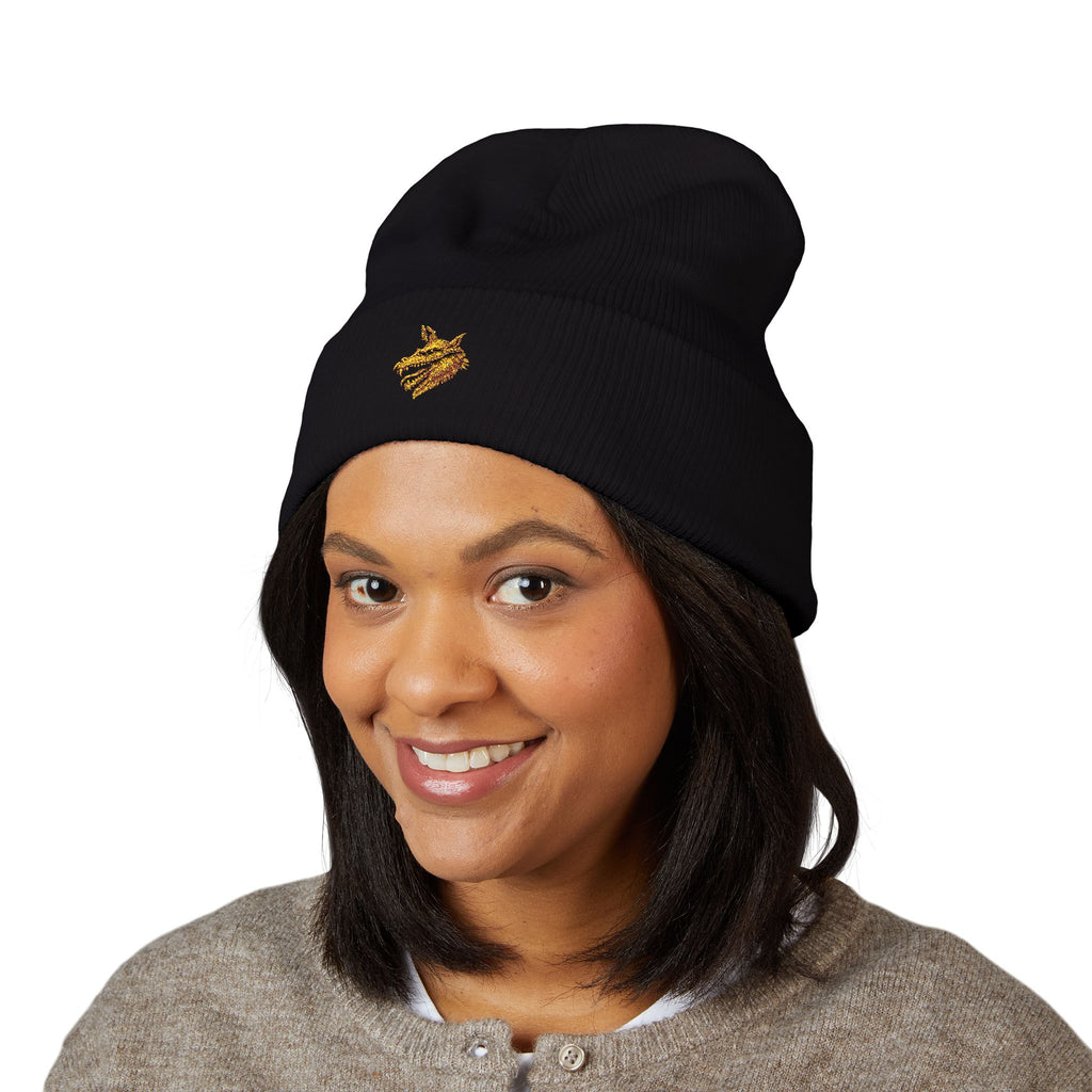 “See What You See” Kingromani Embroidered Cuffed Beanie
