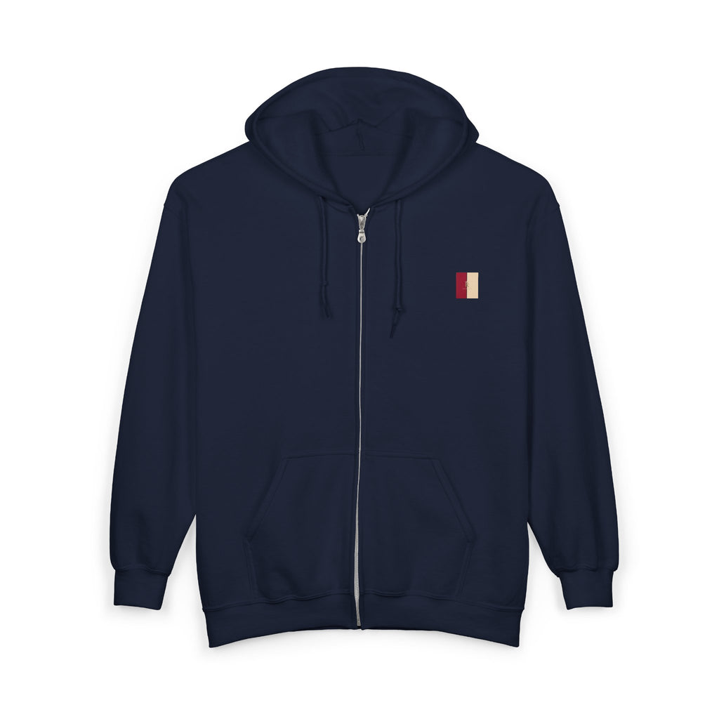 Kingromani Zip Hoodie, Unisex Lightweight Sweatshirt, Versatile Outerwear for Comfort, Perfect for Casual Wear, Gifts