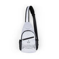Kingromani Sling Chest Bag – Minimal Crown Logo Crossbody Pack