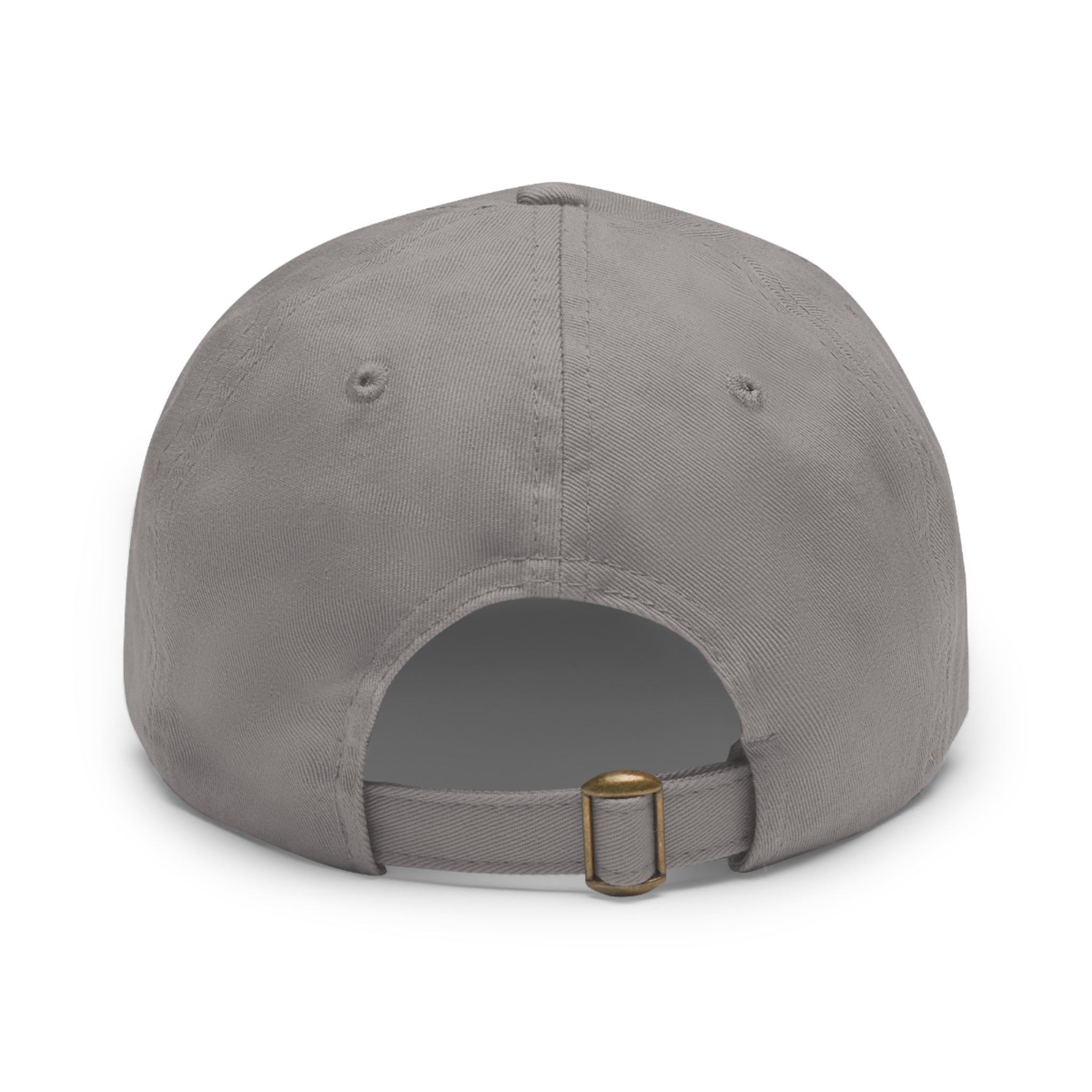 New Kingromani Leather Patch Dad Hat