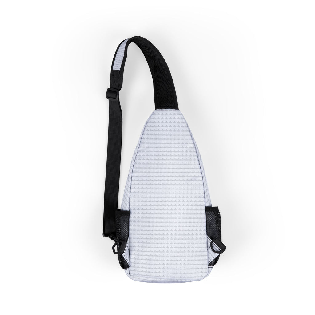 Kingromani Sling Chest Bag – Minimal Crown Logo Crossbody Pack