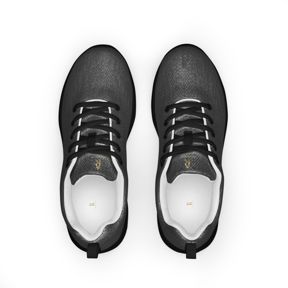 Kingromani men’s dark grey athletic shoes