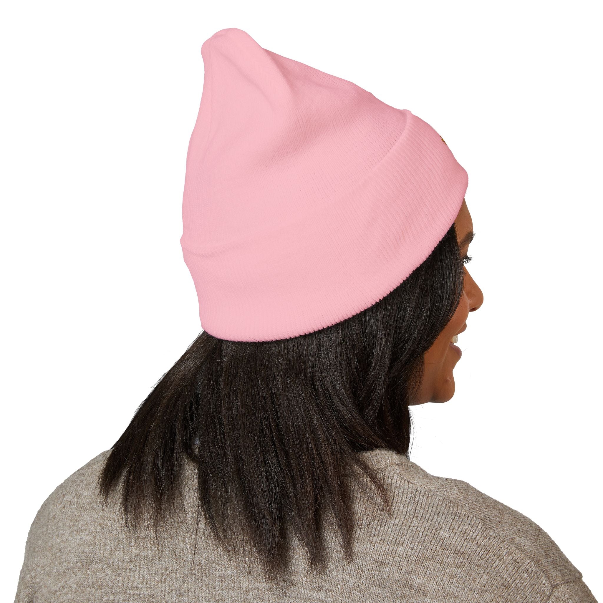 “See What You See” Kingromani Embroidered Cuffed Beanie